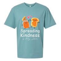 Funny Spreading Kindness Is My Jam Orange Unity Day Sueded Cloud Jersey T-Shirt