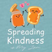 Funny Spreading Kindness Is My Jam Orange Unity Day Sueded Cloud Jersey T-Shirt