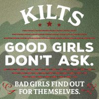 Funny Scottish Kilts Good Girl Don't Ask Scotland Legacy Tie Dye Trucker Hat