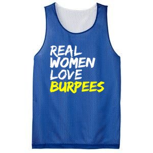 Fitness Saying Ladies Design Love Burpees Gift Mesh Reversible Basketball Jersey Tank