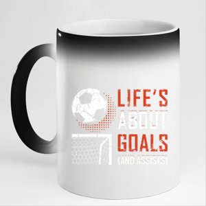 Funny Soccer Lover Girl Boy Teen Soccer Player Fans Coaches Gift 11oz Black Color Changing Mug