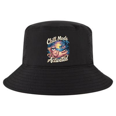 Funny Sloth Lover Summer Beach Vibes Family Vacation Gift Cool Comfort Performance Bucket Hat