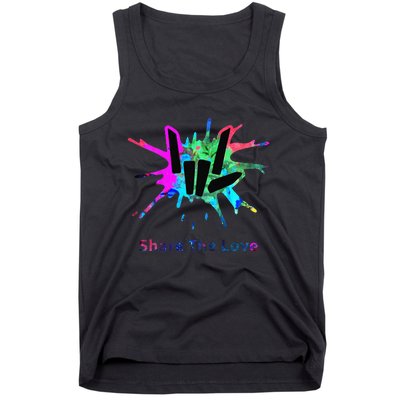 Funny Share Love Merch Gift Tank Top