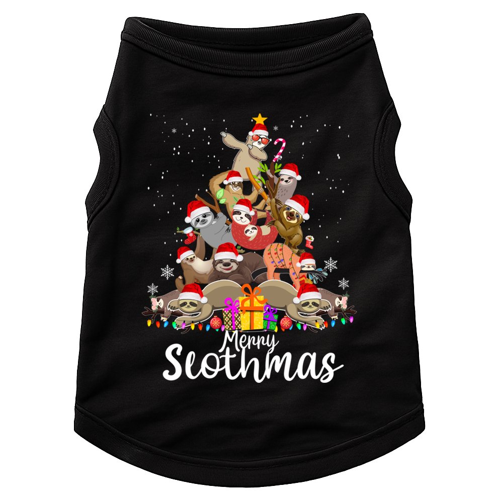For Sloth Lovers Cool Gift Doggie Tank
