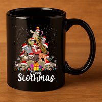For Sloth Lovers Cool Gift 11oz C Handle Ceramic Mug