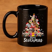 For Sloth Lovers Cool Gift 11oz C Handle Ceramic Mug