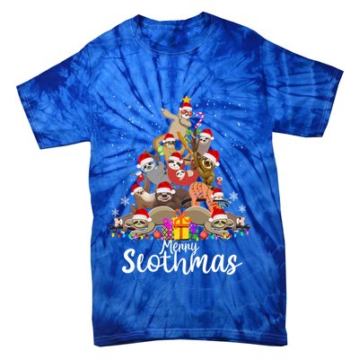 For Sloth Lovers Cool Gift Tie-Dye T-Shirt