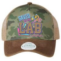 Funny School Lab Week Saved By The Lab Legacy Tie Dye Trucker Hat