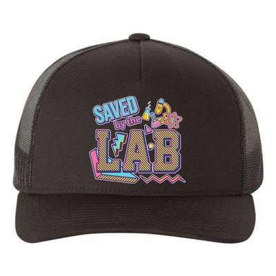 Funny School Lab Week Saved By The Lab Yupoong Adult 5-Panel Trucker Hat