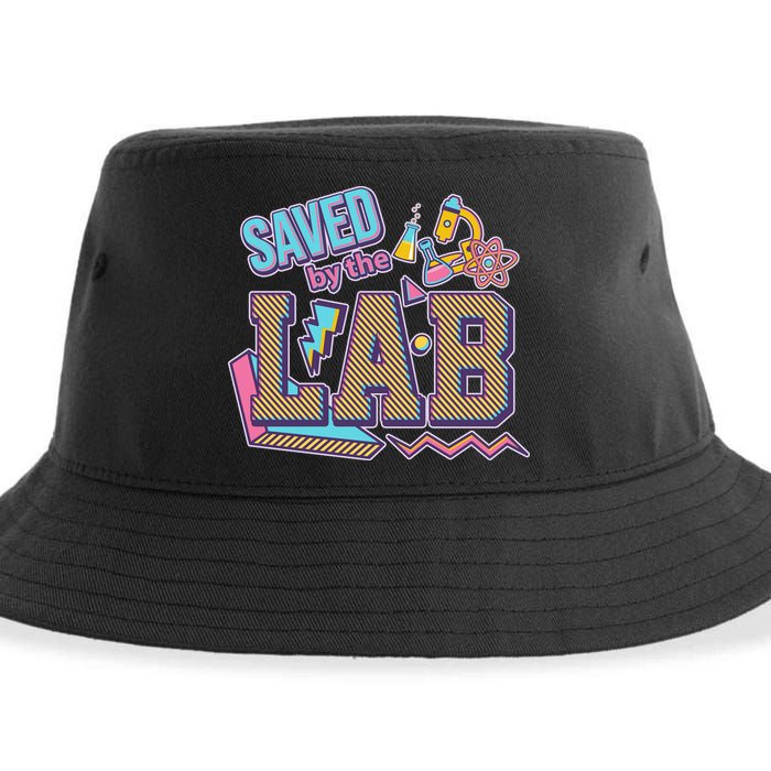 Funny School Lab Week Saved By The Lab Sustainable Bucket Hat