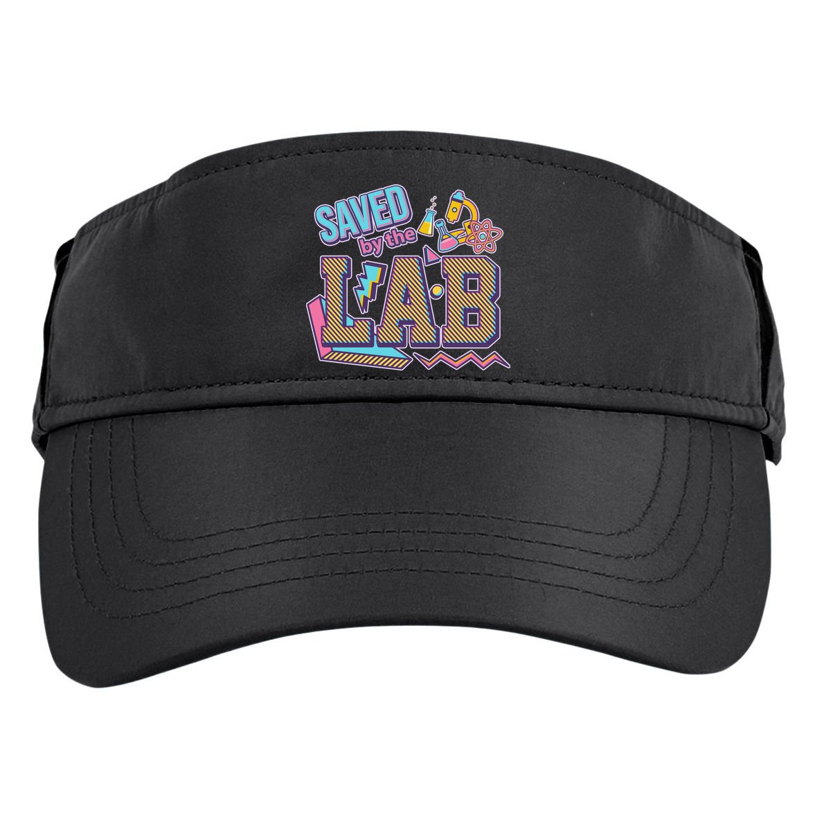 Funny School Lab Week Saved By The Lab Adult Drive Performance Visor