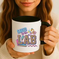 Funny School Lab Week Saved By The Lab Mug