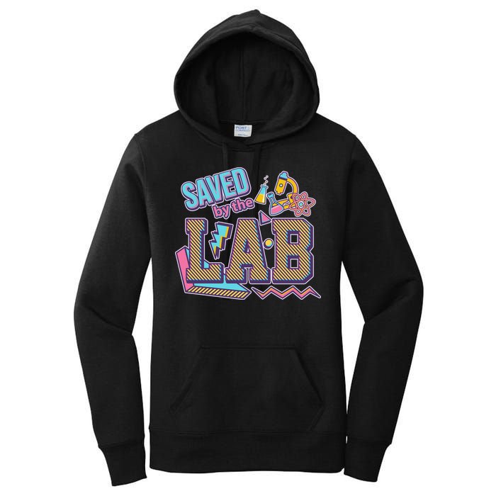 Funny School Lab Week Saved By The Lab Women's Pullover Hoodie