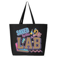 Funny School Lab Week Saved By The Lab 25L Jumbo Tote