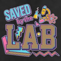 Funny School Lab Week Saved By The Lab 25L Jumbo Tote