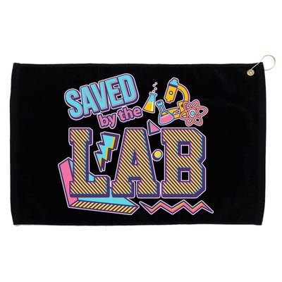 Funny School Lab Week Saved By The Lab Grommeted Golf Towel