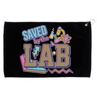 Funny School Lab Week Saved By The Lab Grommeted Golf Towel