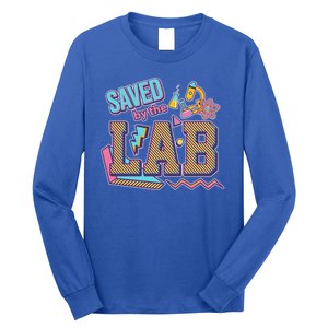 Funny School Lab Week Saved By The Lab Long Sleeve Shirt