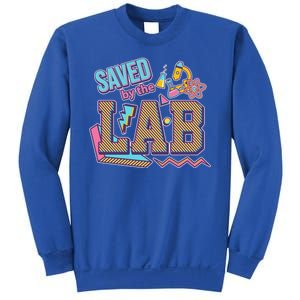 Funny School Lab Week Saved By The Lab Sweatshirt