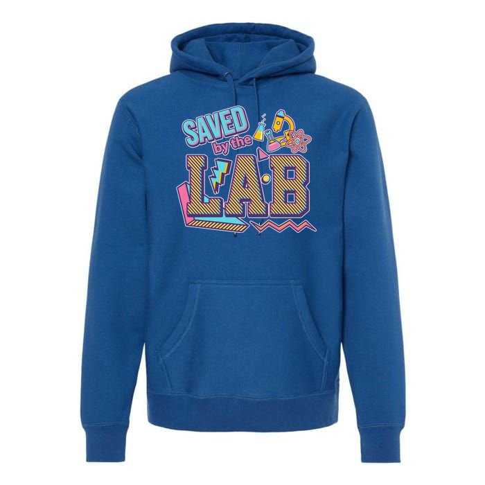 Funny School Lab Week Saved By The Lab Premium Hoodie