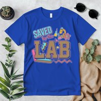 Funny School Lab Week Saved By The Lab Premium T-Shirt