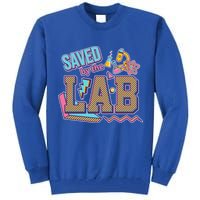 Funny School Lab Week Saved By The Lab Tall Sweatshirt