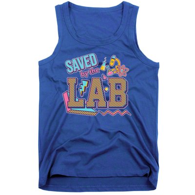 Funny School Lab Week Saved By The Lab Tank Top