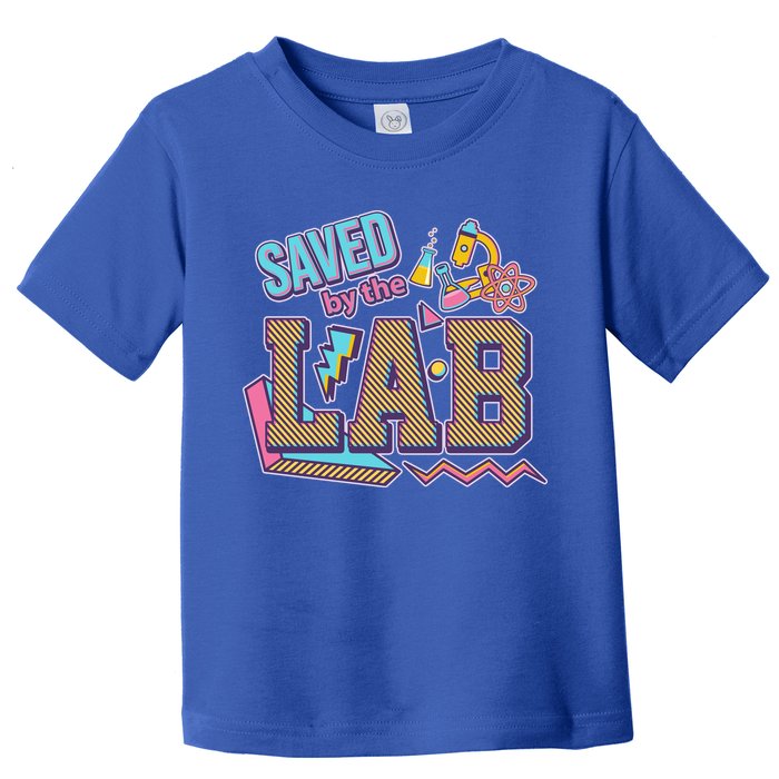 Funny School Lab Week Saved By The Lab Toddler T-Shirt