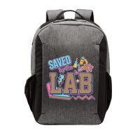 Funny School Lab Week Saved By The Lab Vector Backpack