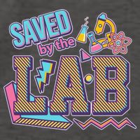 Funny School Lab Week Saved By The Lab Vector Backpack