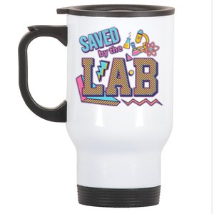 Funny School Lab Week Saved By The Lab Stainless Steel Travel Mug