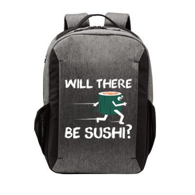 Funny Snack Lover 'Will There Be Sushi?' Gift Vector Backpack