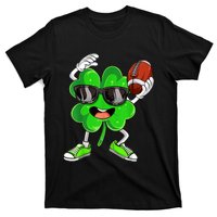 Football Shamrock Lucky Clover Irish St Patrick's Day b.o.y.s T-Shirt