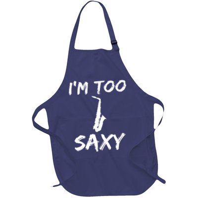 Funny Saxophone Lover Birthday Christmas Gift Idea Apron