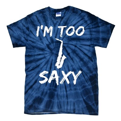 Funny Saxophone Lover Birthday Christmas Gift Idea Tie-Dye T-Shirt