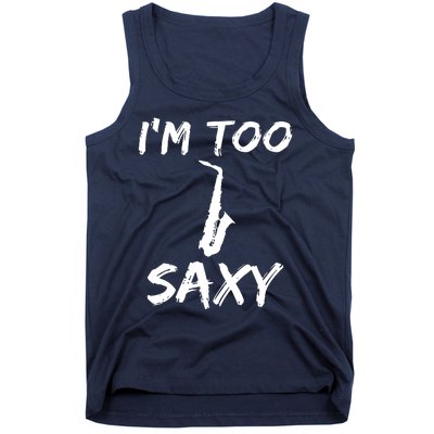 Funny Saxophone Lover Birthday Christmas Gift Idea Tank Top