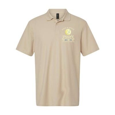 Feral & Sterile Living Wild And Womb Free Funny Racoon Retro Polo