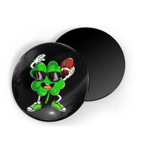 Football Shamrock Lucky Clover Irish St Patrick's Day Magnet