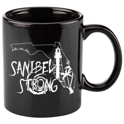 Florida Strong Lighthouse Florida Donation 11oz C Handle Ceramic Mug