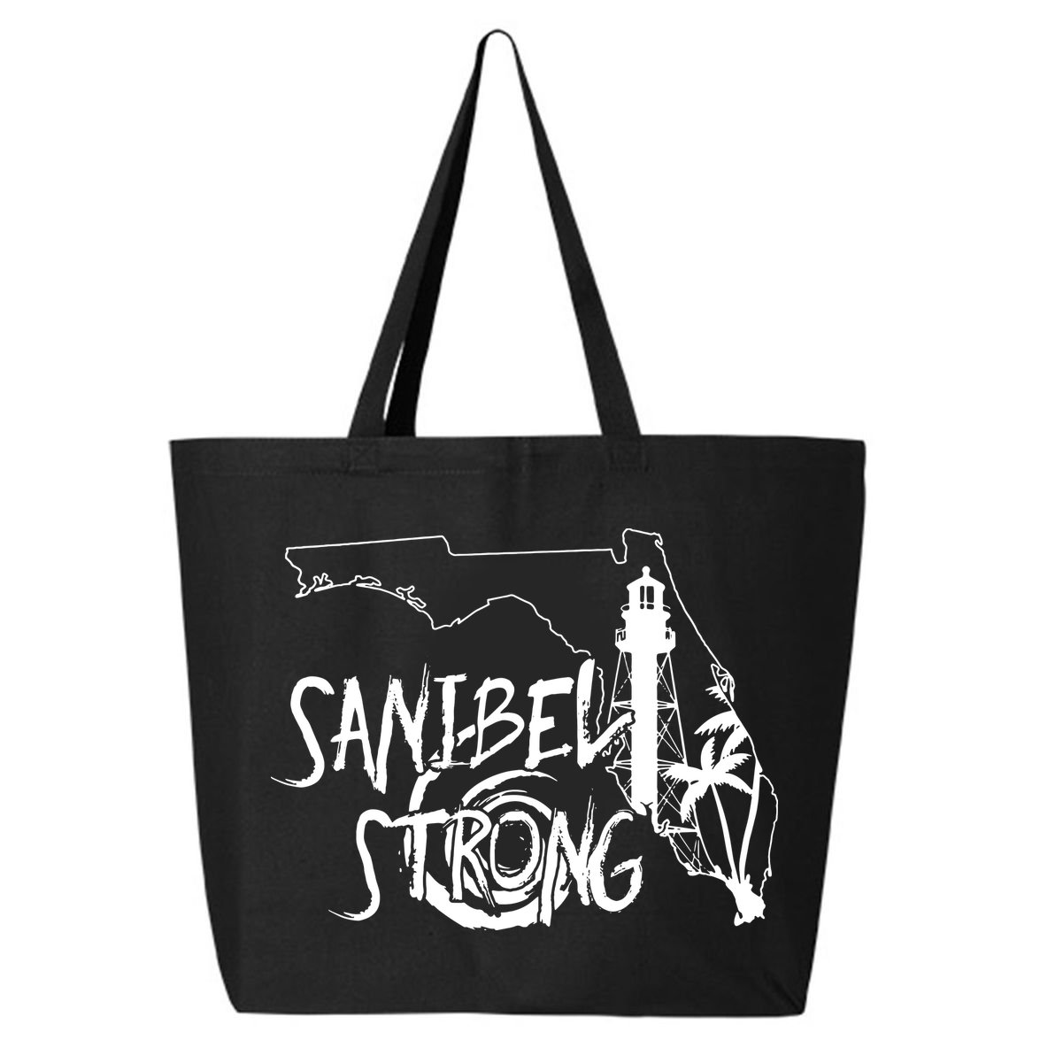 Florida Strong Lighthouse Florida Donation 25L Jumbo Tote
