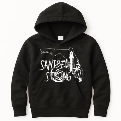 Florida Strong Lighthouse Florida Donation Kids Hoodie