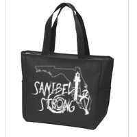Florida Strong Lighthouse Florida Donation Zip Tote Bag