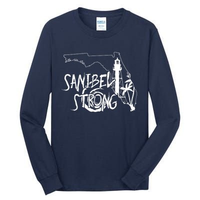 Florida Strong Lighthouse Florida Donation Tall Long Sleeve T-Shirt