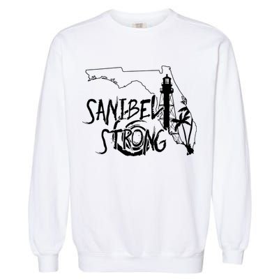 Florida Strong Lighthouse Florida Donation Garment-Dyed Sweatshirt
