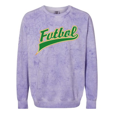 Futbol Sport Logo Colorblast Crewneck Sweatshirt