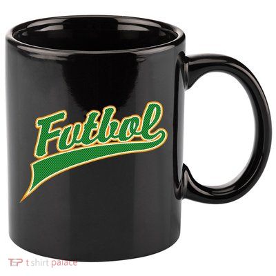 Futbol Sport Logo 11oz C Handle Ceramic Mug