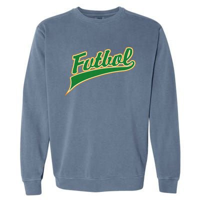 Futbol Sport Logo Garment-Dyed Sweatshirt