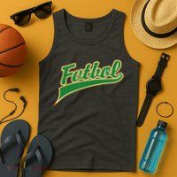 Futbol Sport Logo Tank Top