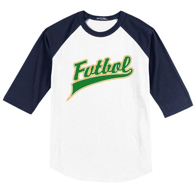 Futbol Sport Logo Baseball Sleeve Shirt