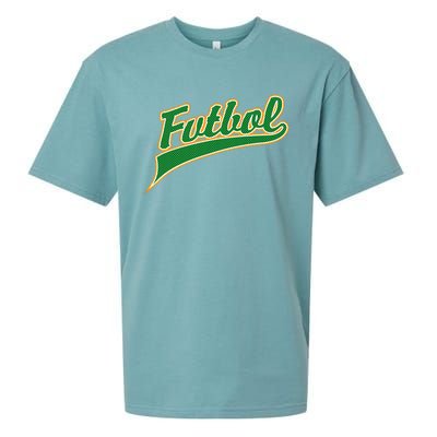 Futbol Sport Logo Sueded Cloud Jersey T-Shirt